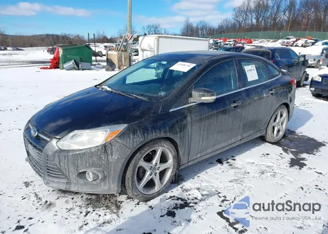 2013 Ford Focus Titanium from USA, damaged, VIN 1FADP3J25DL174154